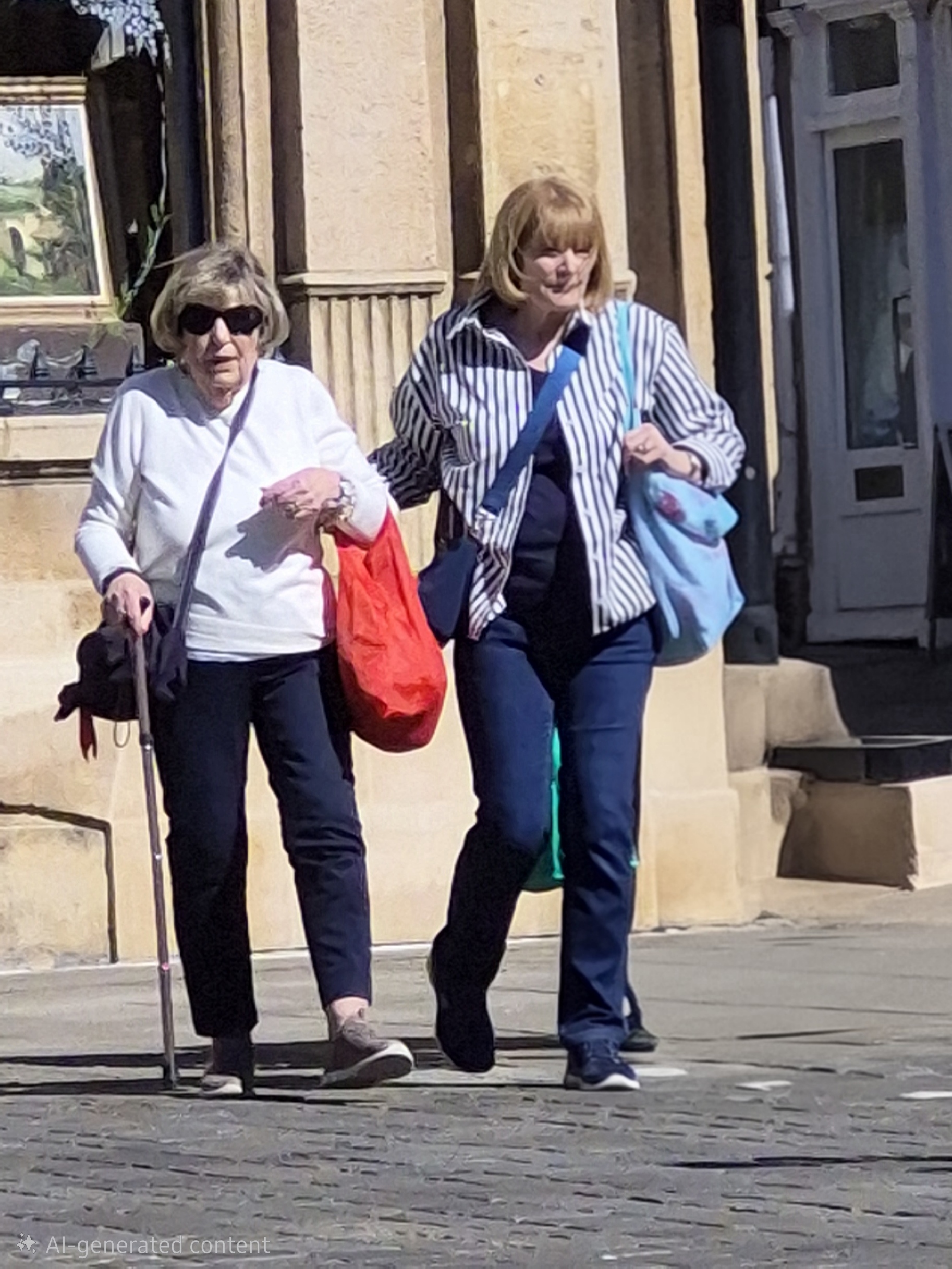 Nita enjoying a day out with the club